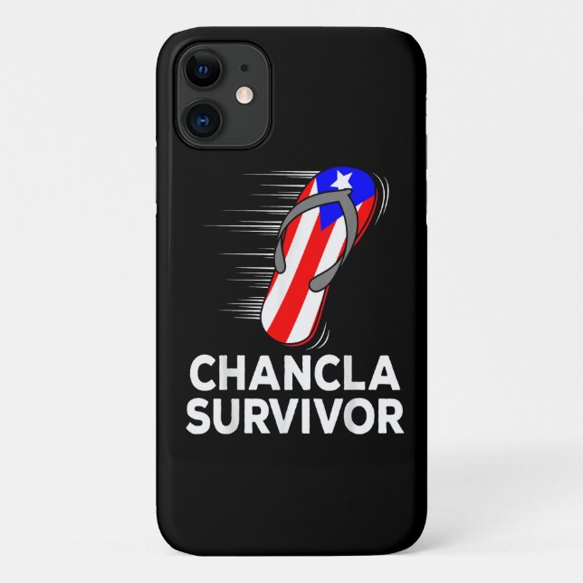 Chancla-Überlebender Case-Mate iPhone Hülle (Rückseite)