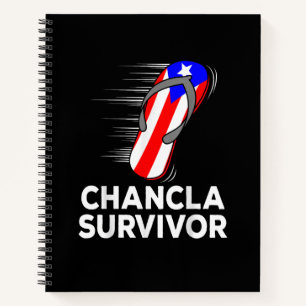 Chancla-Überlebender Notizbuch