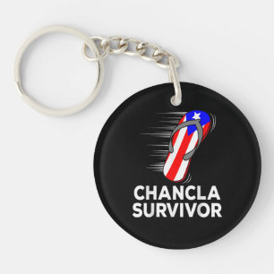 Chancla-Überlebender Schlüsselanhänger