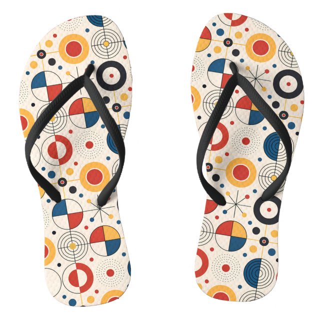 Chanclas diseño geométrico flip flops (Fußbett)