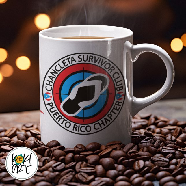 Chancleta Survivor Club Kaffeetasse (Von Creator hochgeladen)