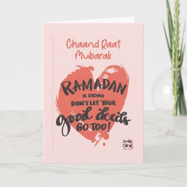 Chand Raat Mubarak - Ramadan Karte (Vorderseite)