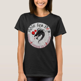 Chandail Combattons le cancer rôle les dés T-Shirt