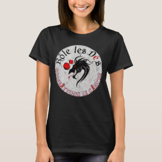Chandail Combattons le cancer rôle les dés T-Shirt