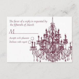 Chandee Amore' rsvp card-TP Karte