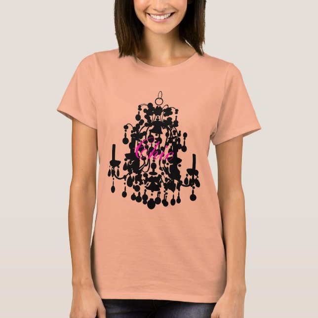 Chandelier Chic T-Shirt (Vorderseite)