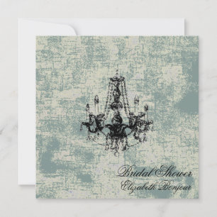 Chandelier Elegance ~ Einladung Geburtstagsparty