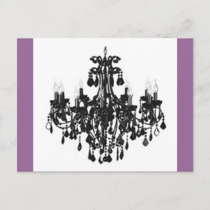 Chandelier Postcards Postkarte