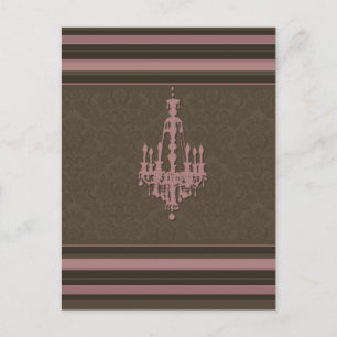 Chandelier Postkarte