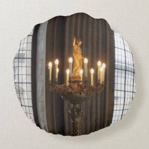 Chandelier Round Pillow Rundes Kissen