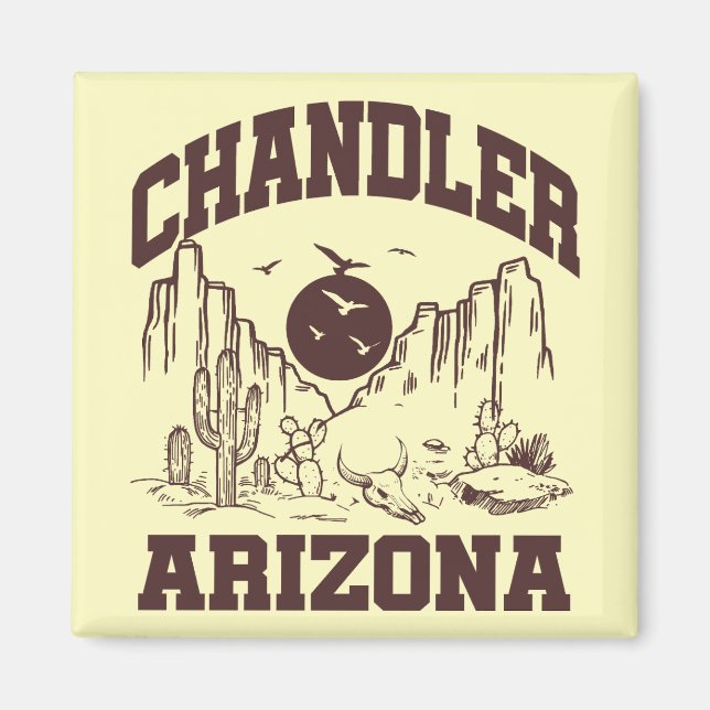 Chandler, Arizona Magnet (Vorne)