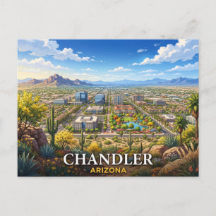 Chandler Arizona Reise Postkarte