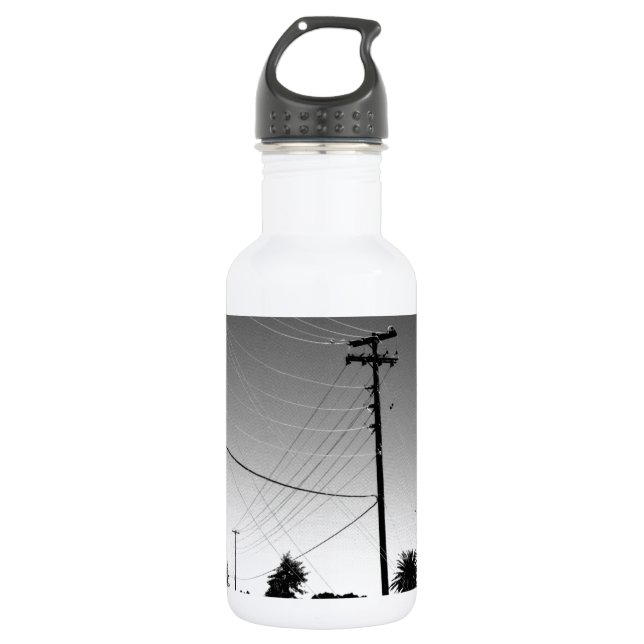 Chandler AZ Powerlines Trinkflasche (Vorderseite)