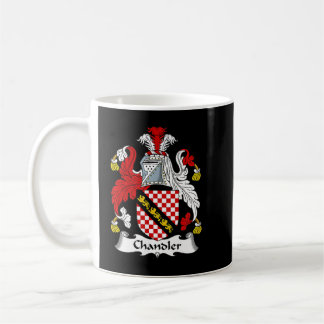 Chandler Coat of Arms Familienwappen Kaffeetasse