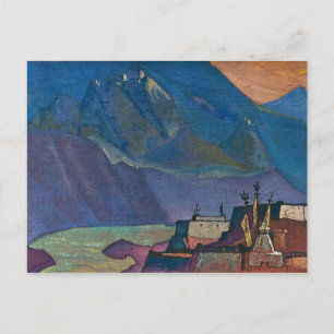 Chandra River, 1932 von Nicholas Roerich Postkarte