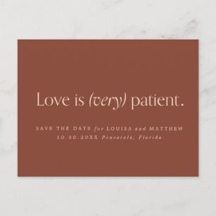 Change the Date Covid Save the Date Postcard Postkarte