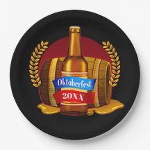 Change Year Oktoberfest 20xx Bierflasche Barrel 9"