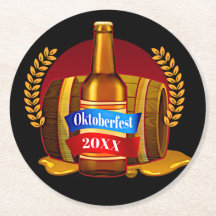Change Year Oktoberfest 20xx Bierflasche Barrel