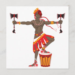 Chango-Einladungen Einladung