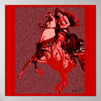 CHANGO SANTA BARBARA POSTER