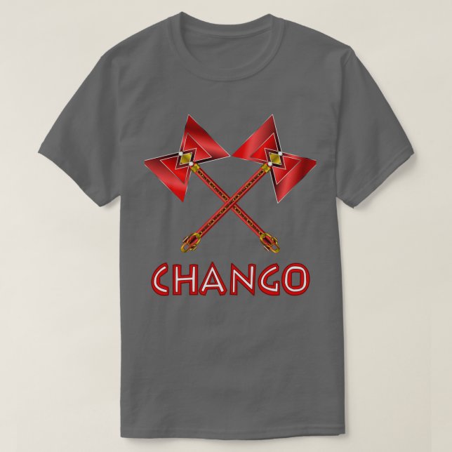 Chango Twin Double ThunderAxe Classic TShirt (Design vorne)