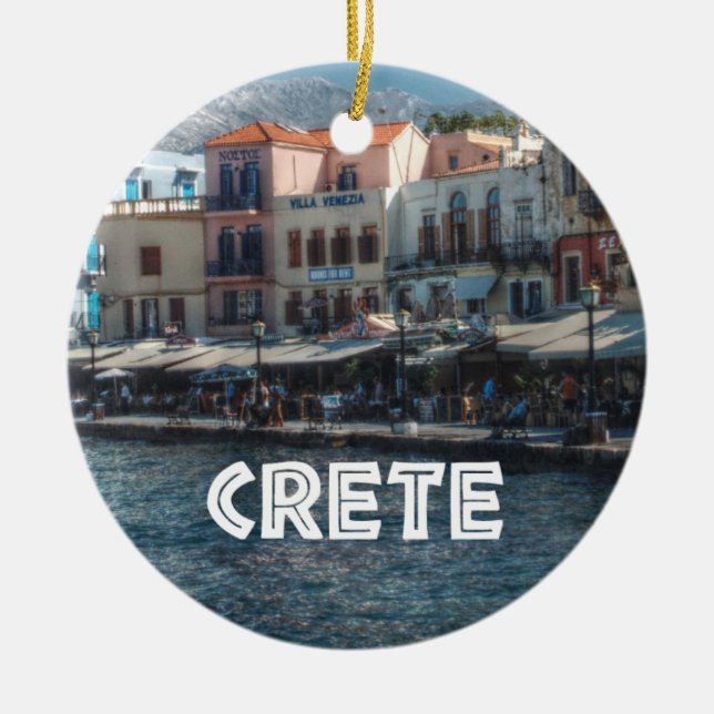 Chania Kreta Grieche-Inseln Keramikornament (Vorne)