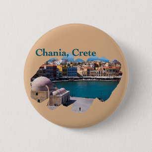 Chania, Kreta: Venezianischer Hafen Button
