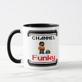Channel Funky Pixel Art Tasse