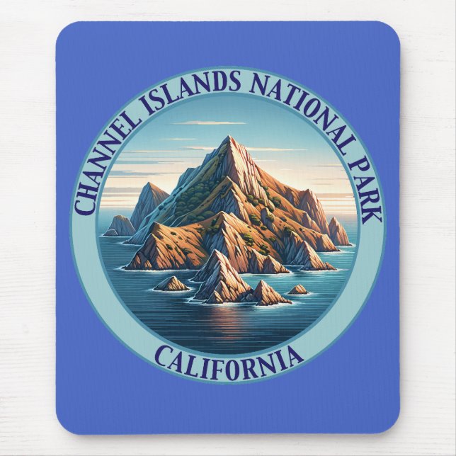 Channel Islands National Park California Mousepad (Vorne)