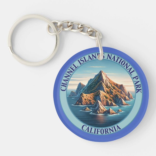 Channel Islands National Park California Schlüsselanhänger (Vorderseite)