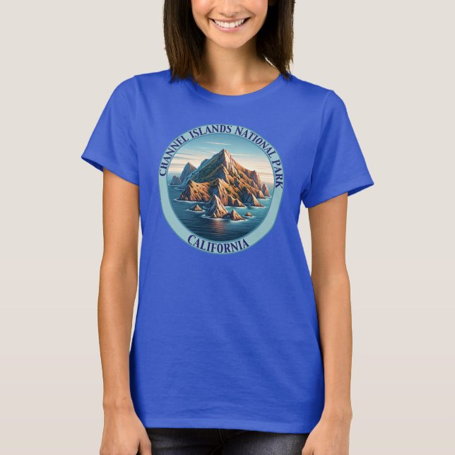 Channel Islands National Park California T-Shirt (Vorderseite)