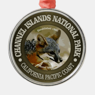 Channel Islands National Park (Fuchs) Ornament Aus Metall