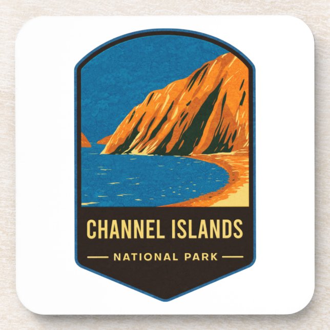 Channel Islands National Park Getränkeuntersetzer (Vorderseite)