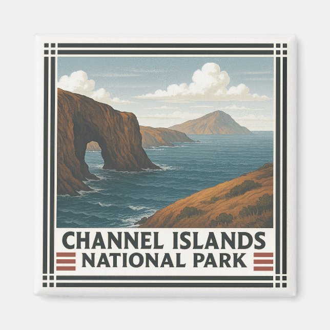 Channel Islands National Park Magnet (Vorne)