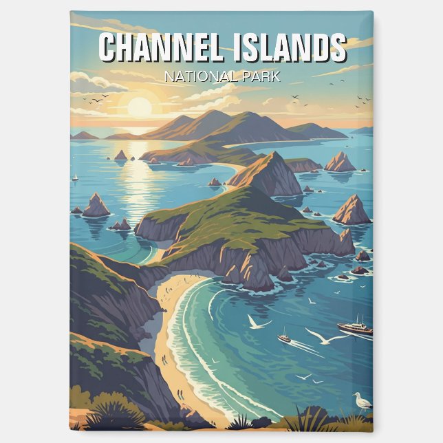 Channel Islands National Park Magnet (Vorderseite)