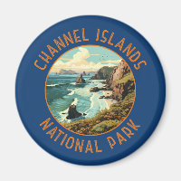 Channel Islands National Park Retro Kunstgewerbe