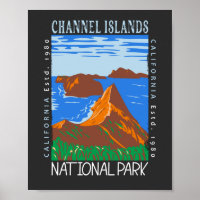 Channel Islands Nationalpark Vintag gefährdet