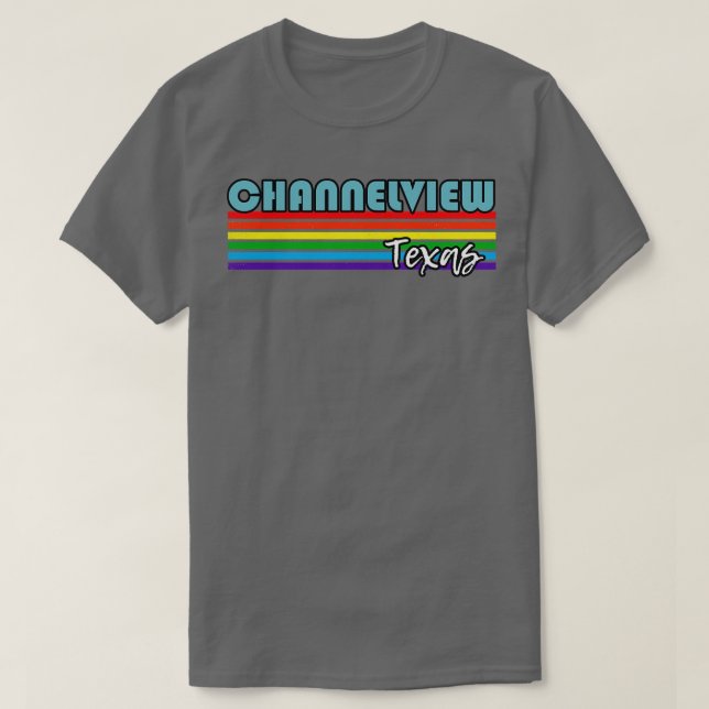 Channelview Texas Pride Channel LGBT Geschenk LGB T-Shirt (Design vorne)