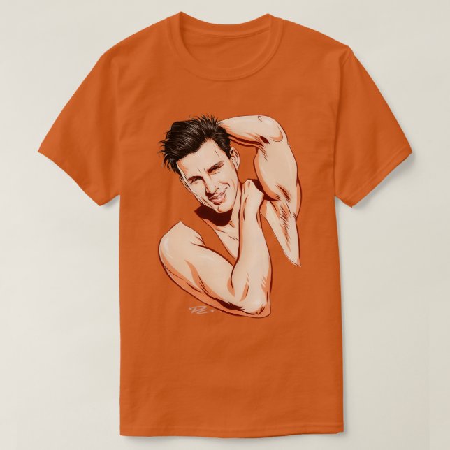 Channing Tatum T-Shirt (Design vorne)