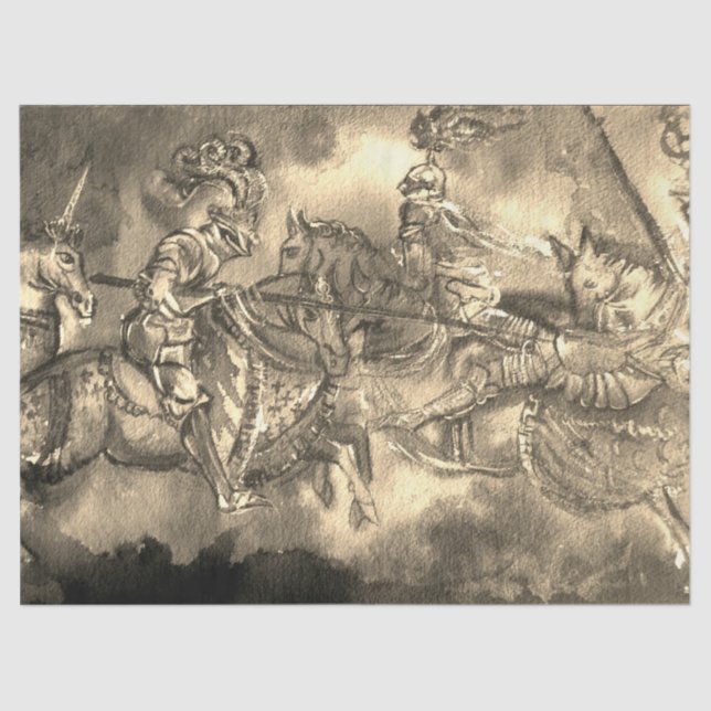 CHANSON DE ROLAND / MITTELALTERLICHE NACHRICHTEN I SEIDENPAPIER (Vorderseite)