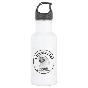 Chantecler Fanciers Logo Edelstahlflasche