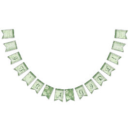 Chantily Whimsical Mixed Media IT ist ein MÄDCHEN Wimpelkette