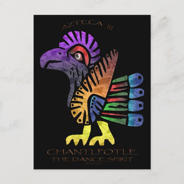 CHANTLPOTLE Dance Spirit Postkarte (Vorderseite)