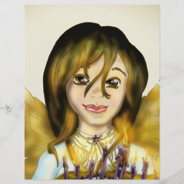 Chanukah Angel Flyer (Vorne)