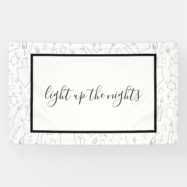 Chanukah Banner (Horizontal)