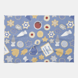 Chanukah Cookie Party Geschirrtuch