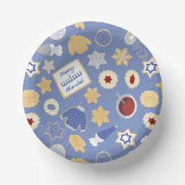 Chanukah Cookie Party Pappteller