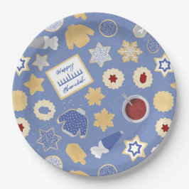 Chanukah Cookie Party Pappteller