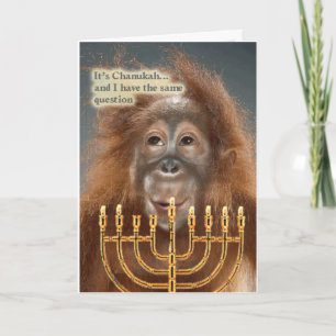 Chanukah Feiertagskarte