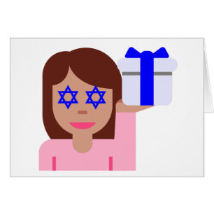 Chanukah Haar gedreht Emoji